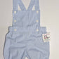 Overall cuadrito celeste