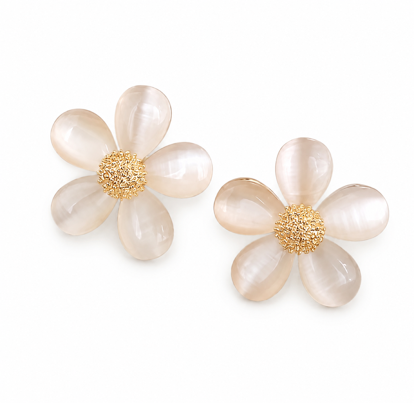 Aritos flores resin peq