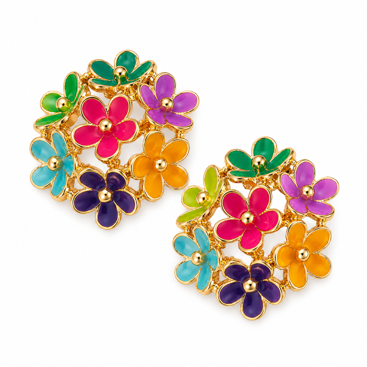 Aritos flores multi