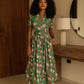 ARALIA DRESS- PRINT FLORESTA