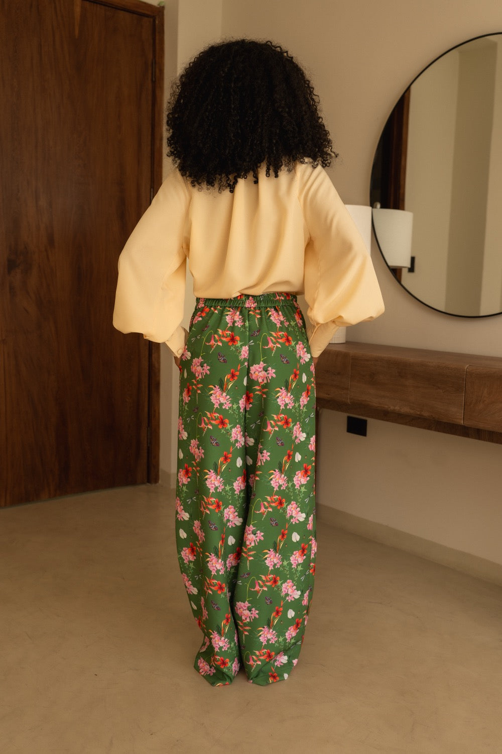 AURORA PANTS PRINT FLORESTA