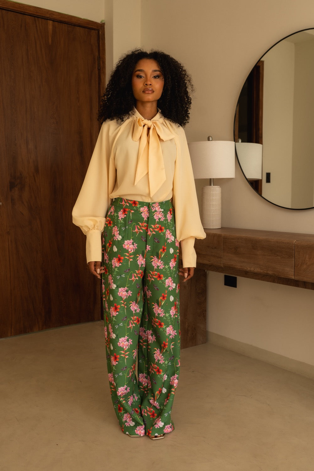 AURORA PANTS PRINT FLORESTA