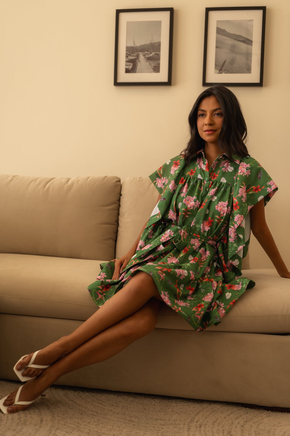 AZALEA DRESS- PRINT FLORESTA