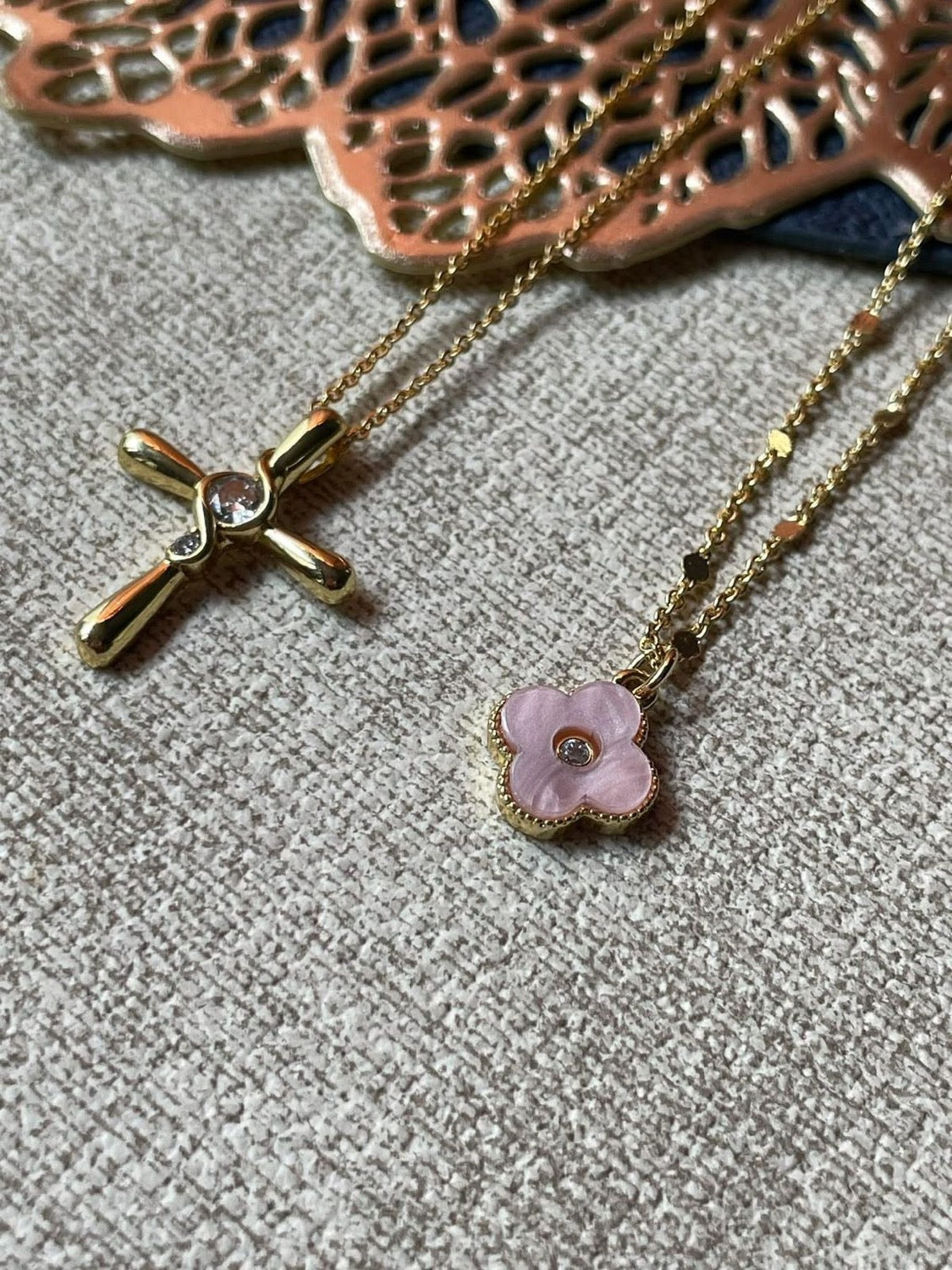 Collar dije oro varios