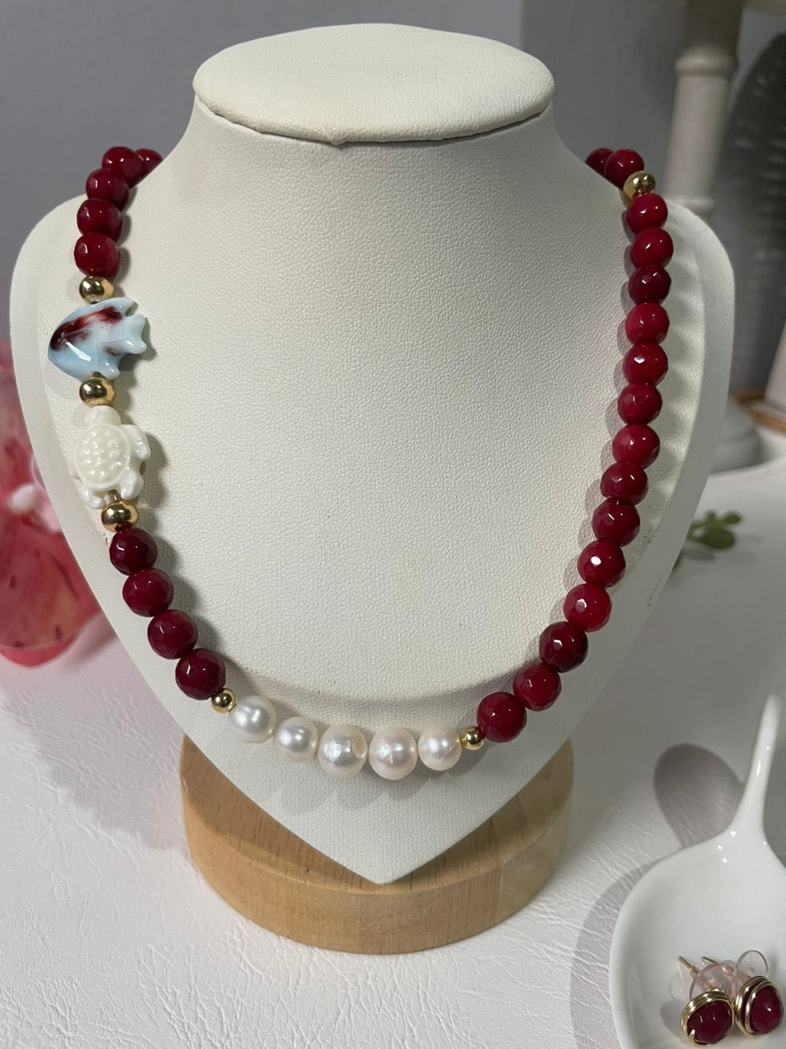 Collar piedras dije