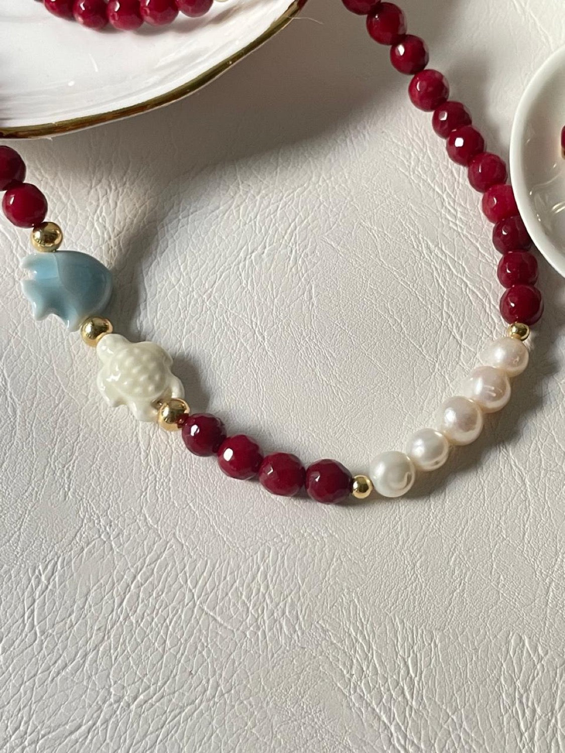 Collar piedras dije