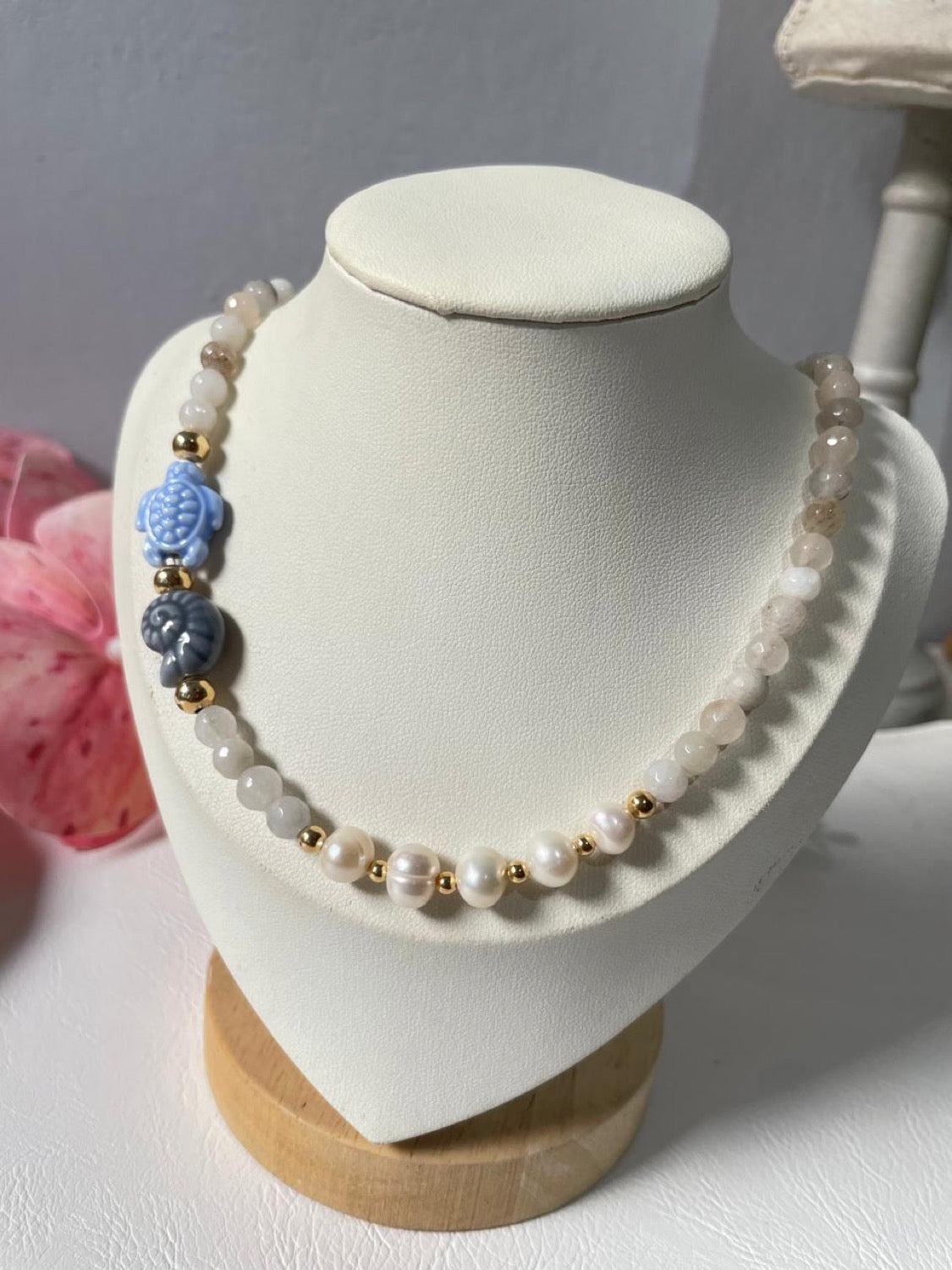 Collar piedras dije