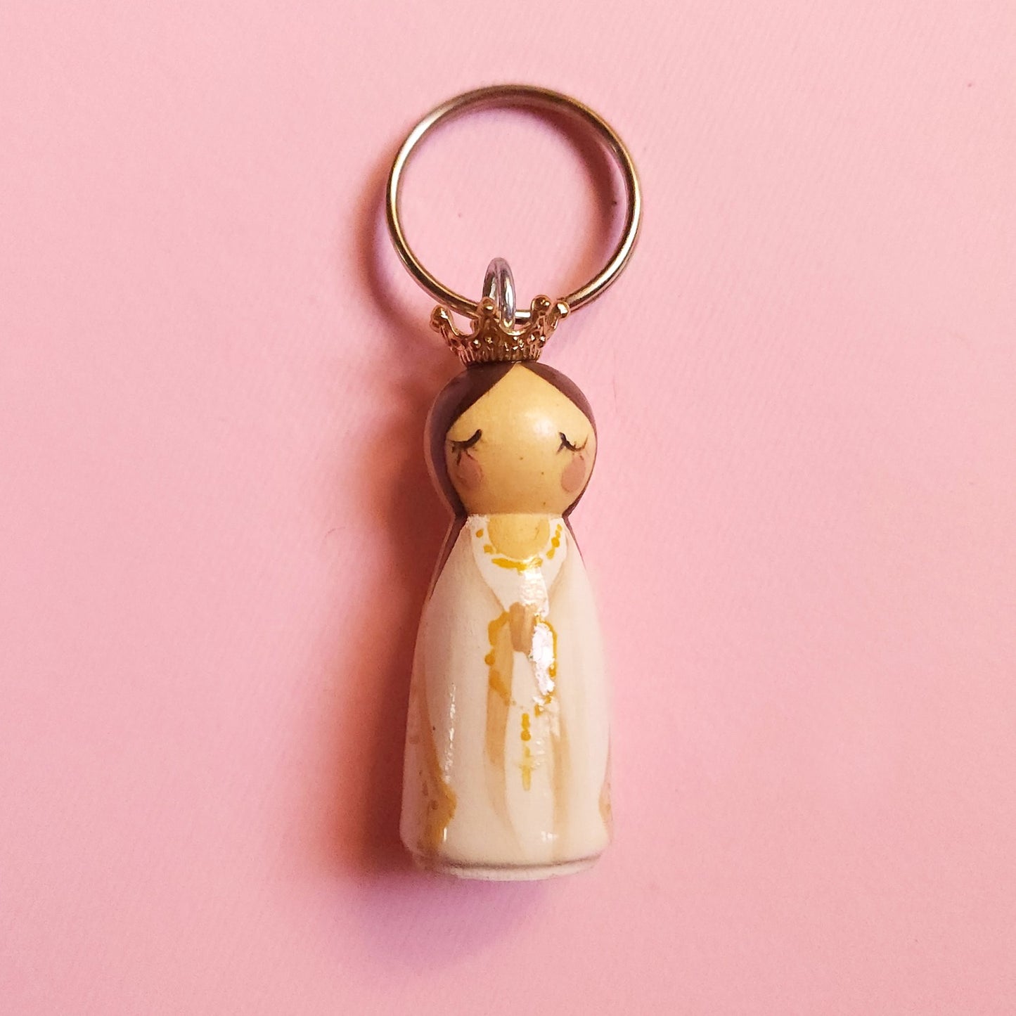 LLAVERO VIRGEN DE FATIMA PEQUEÑO