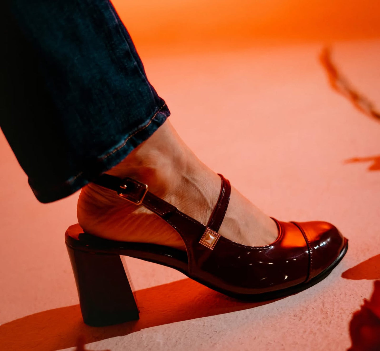 Tacones de Charol