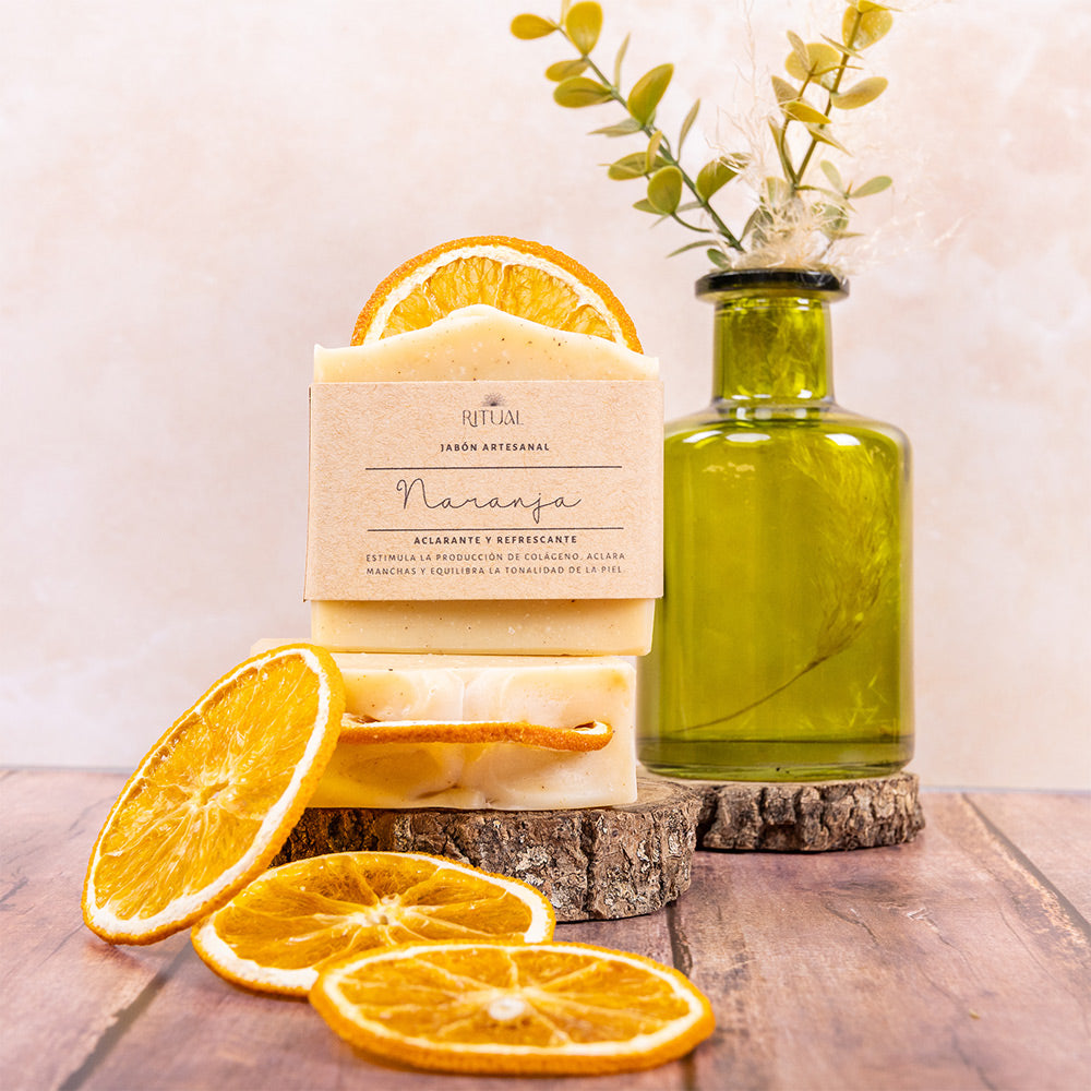 Jabón artesanal Naranja
