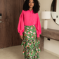 LIRA SKIRT- PRINT FLORESTA