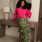LIRA SKIRT- PRINT FLORESTA