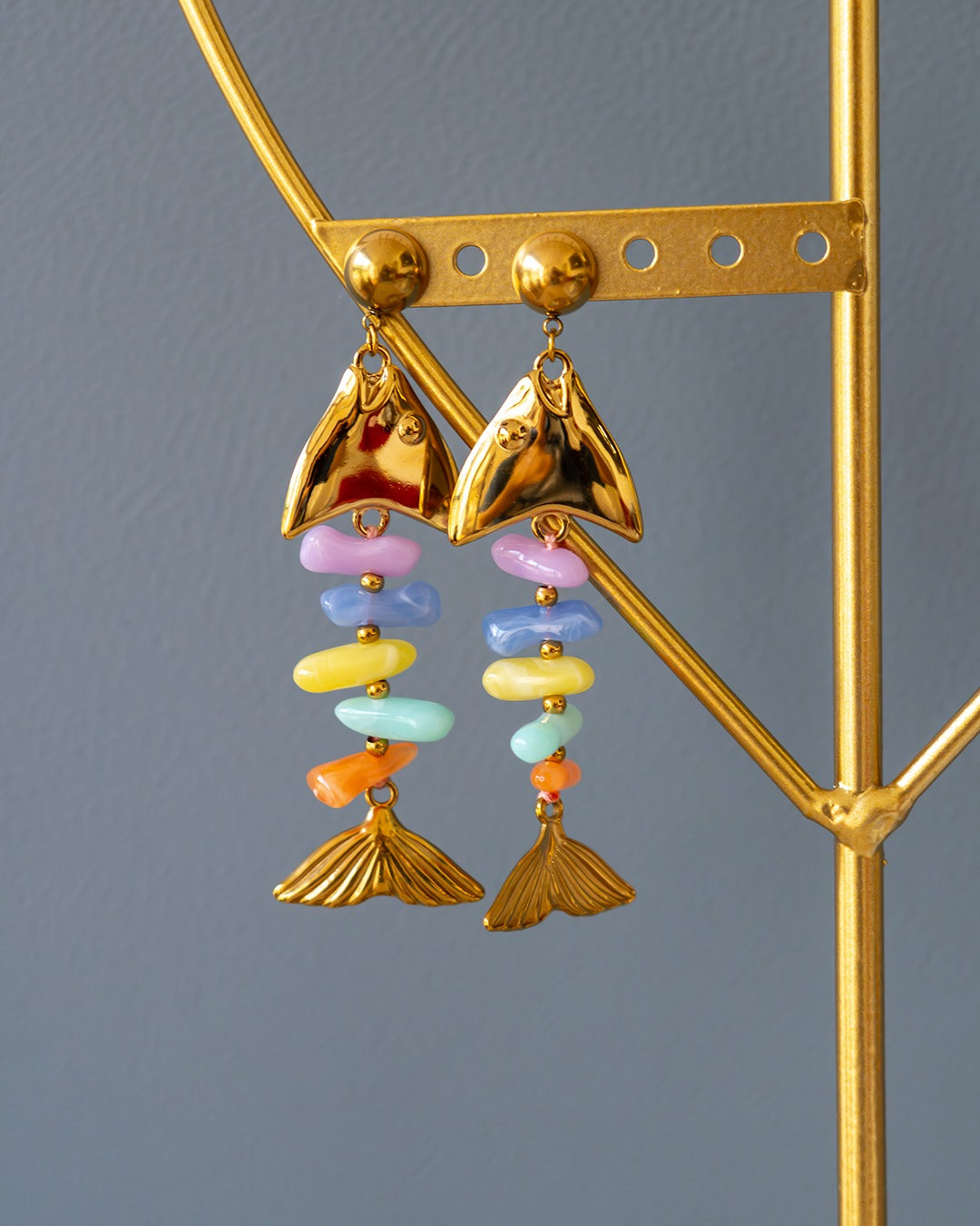 Aretes pez Dopamina