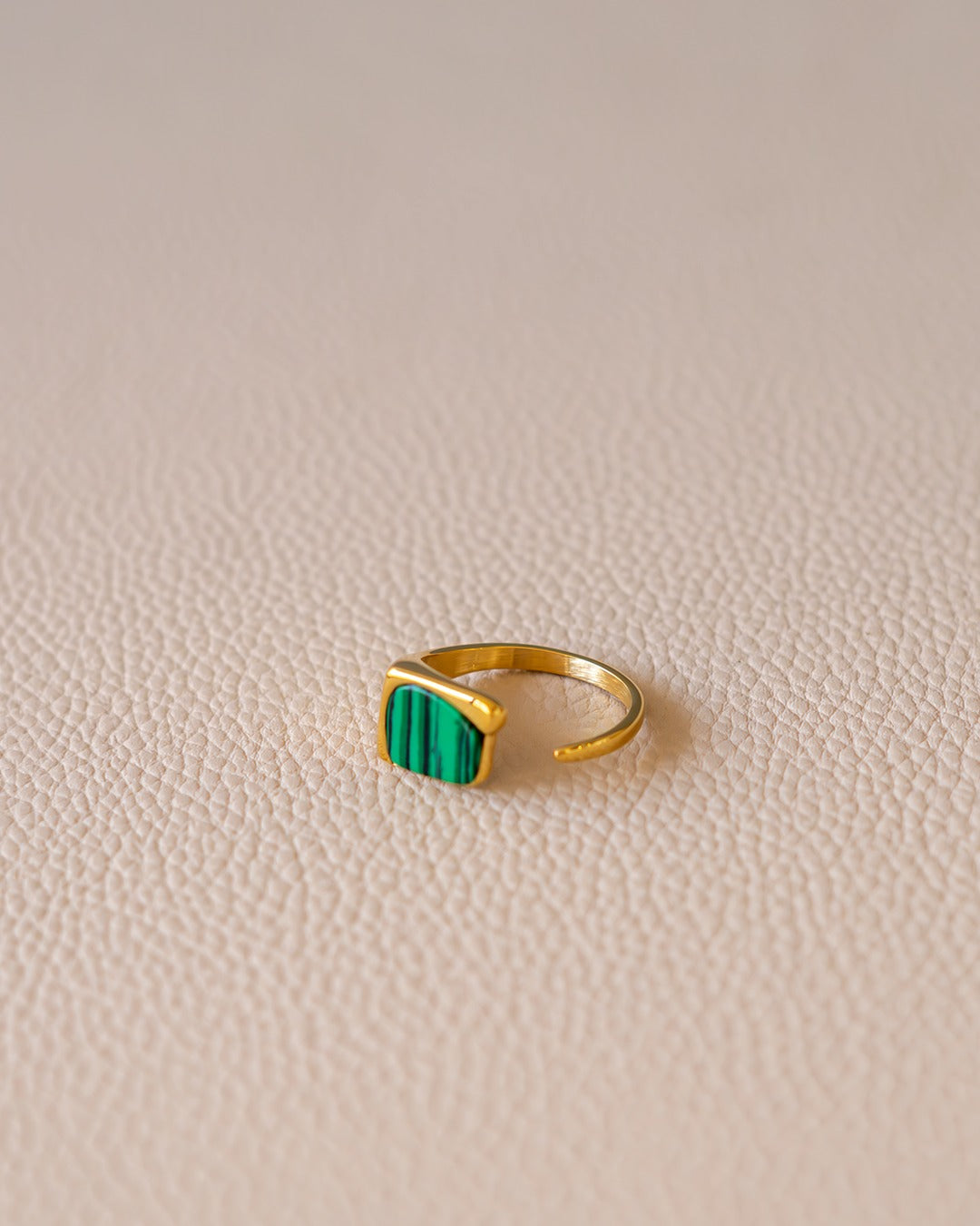 Anillo Malaquita