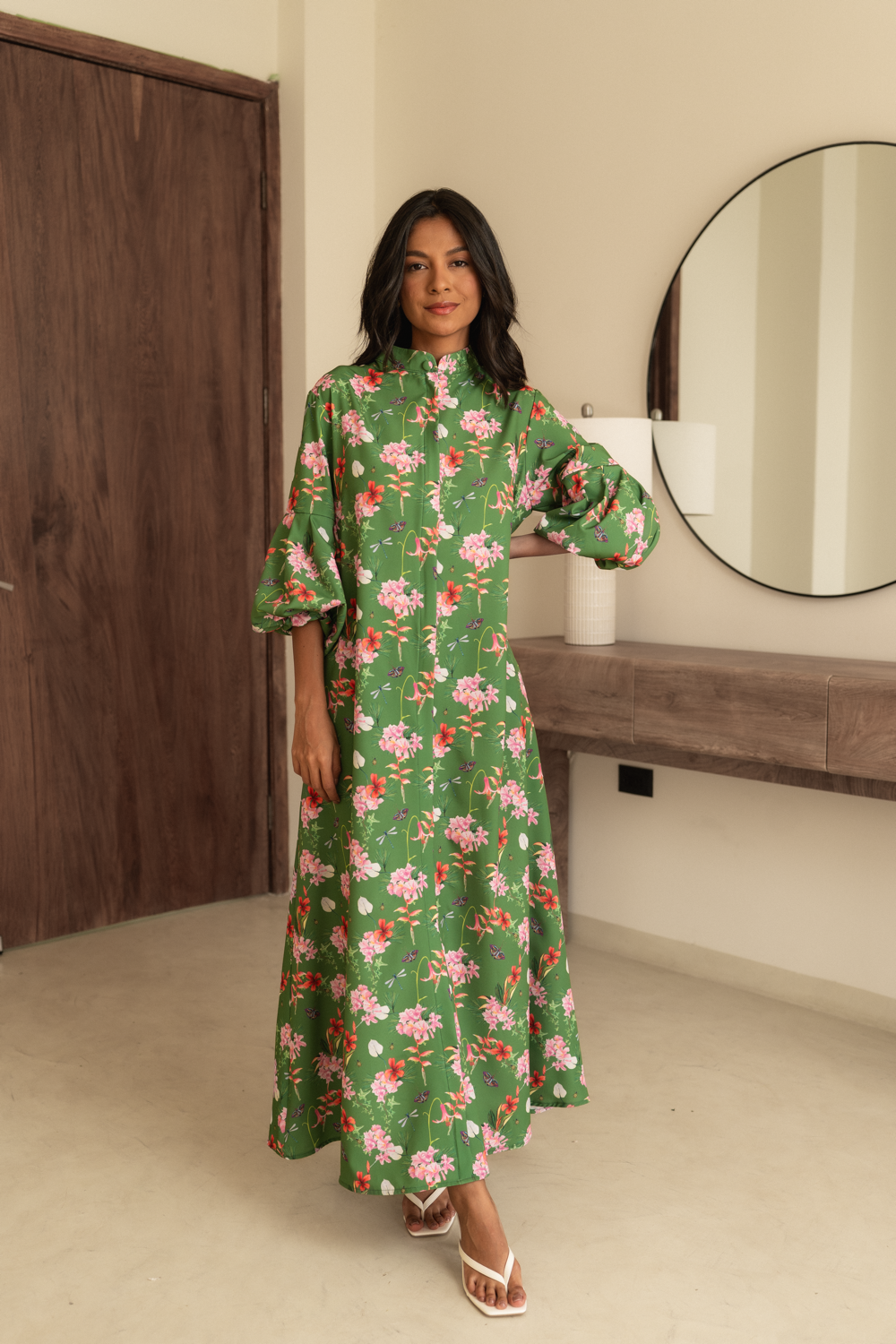 MILA DRESS- PRINT FLORESTA