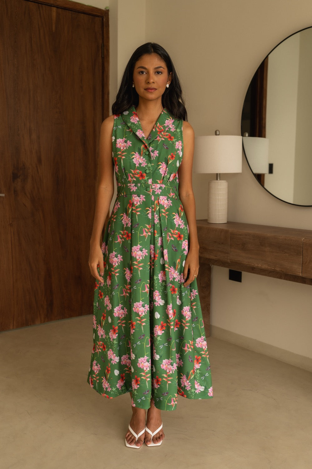 PALMA DRESS- PRINT FLORESTA