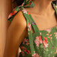 SERENA TOP- PEPLUM PRINT FLORESTA