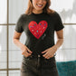Tees negras "Lluvia de diamantes"