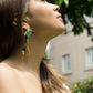 Aretes de torogoz