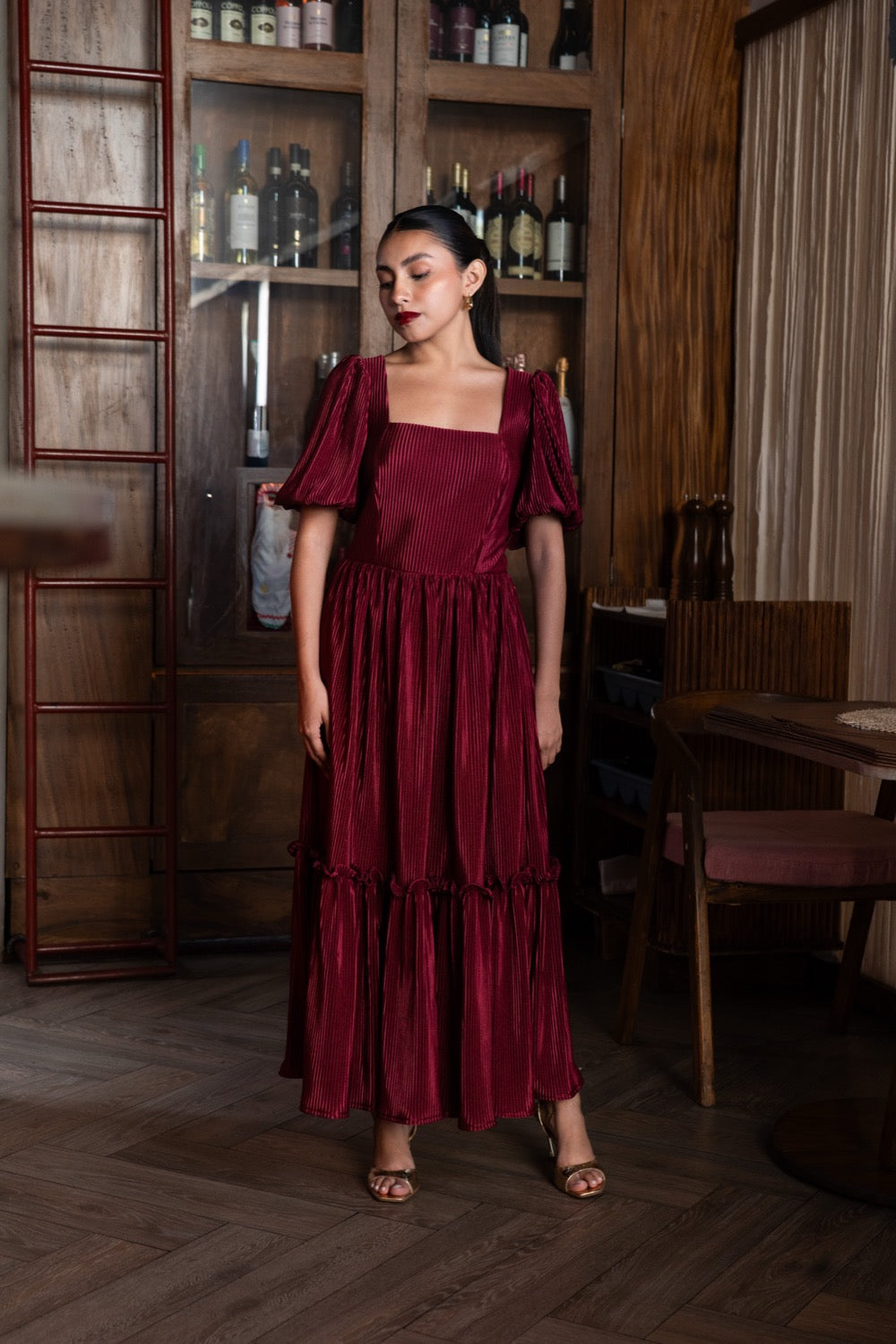 VALENTINA DRESS- PLISADO