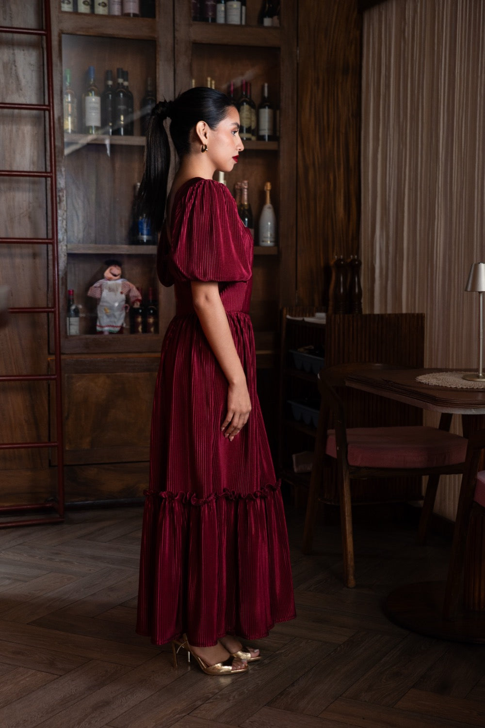 VALENTINA DRESS- PLISADO