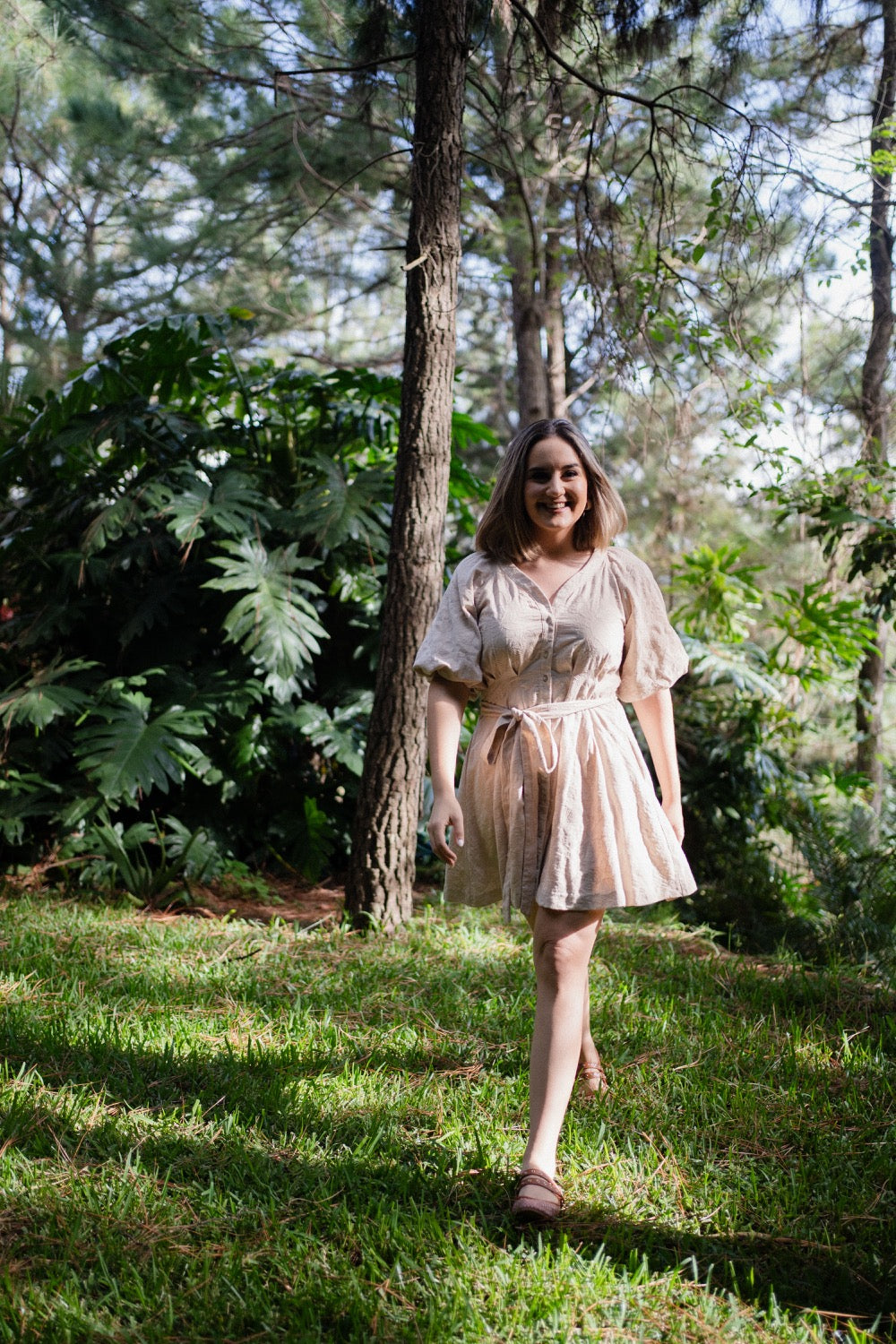 Breeze Beige Dress