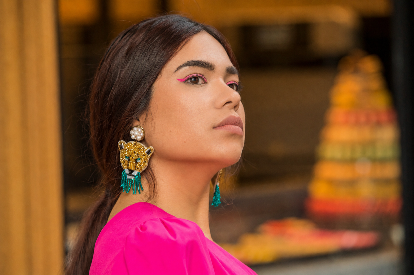 Aretes de jaguar
