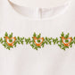 Vestido bordado con pajaritos