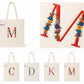 Tote bag bordada con iniciales
